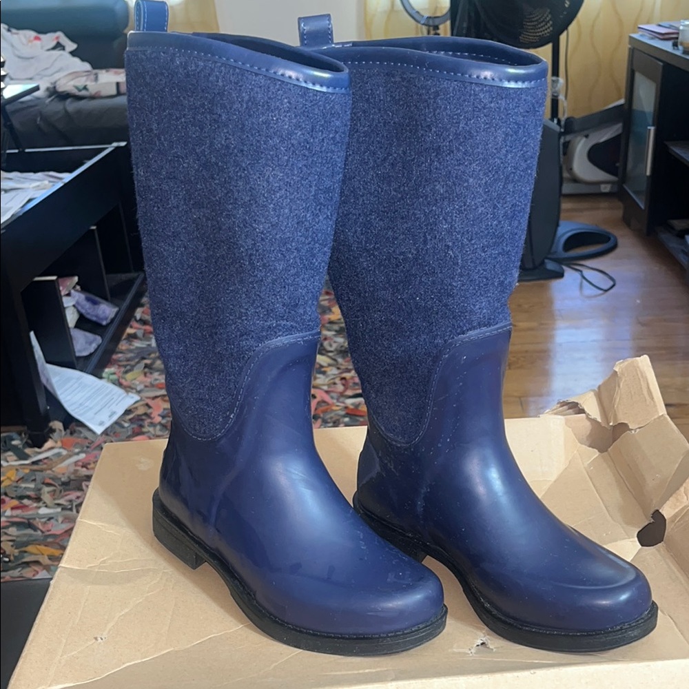 UGG Navy Knee-High Boots